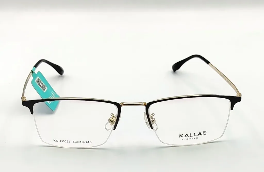 KALLA-KCF0026 / Optical-HALF-Metal-MEN