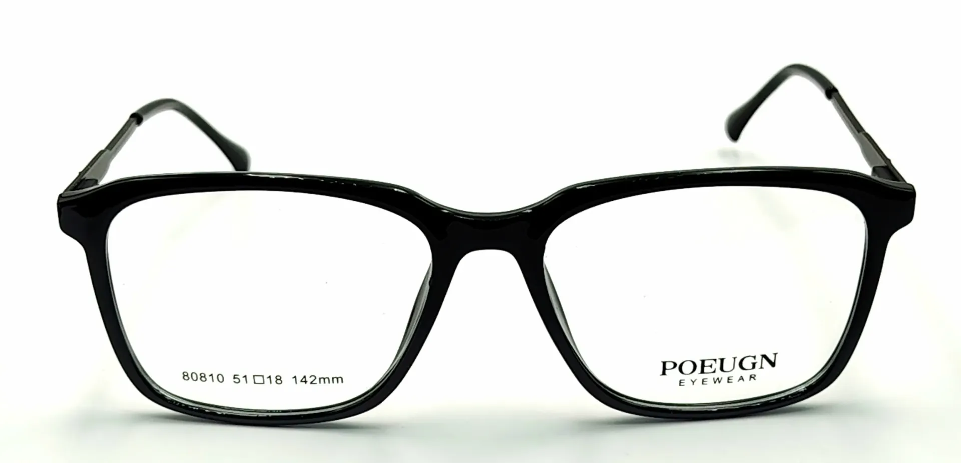 POEUGN-80810 / نظارة طبية-كامل-بلاستيك-للجنسين