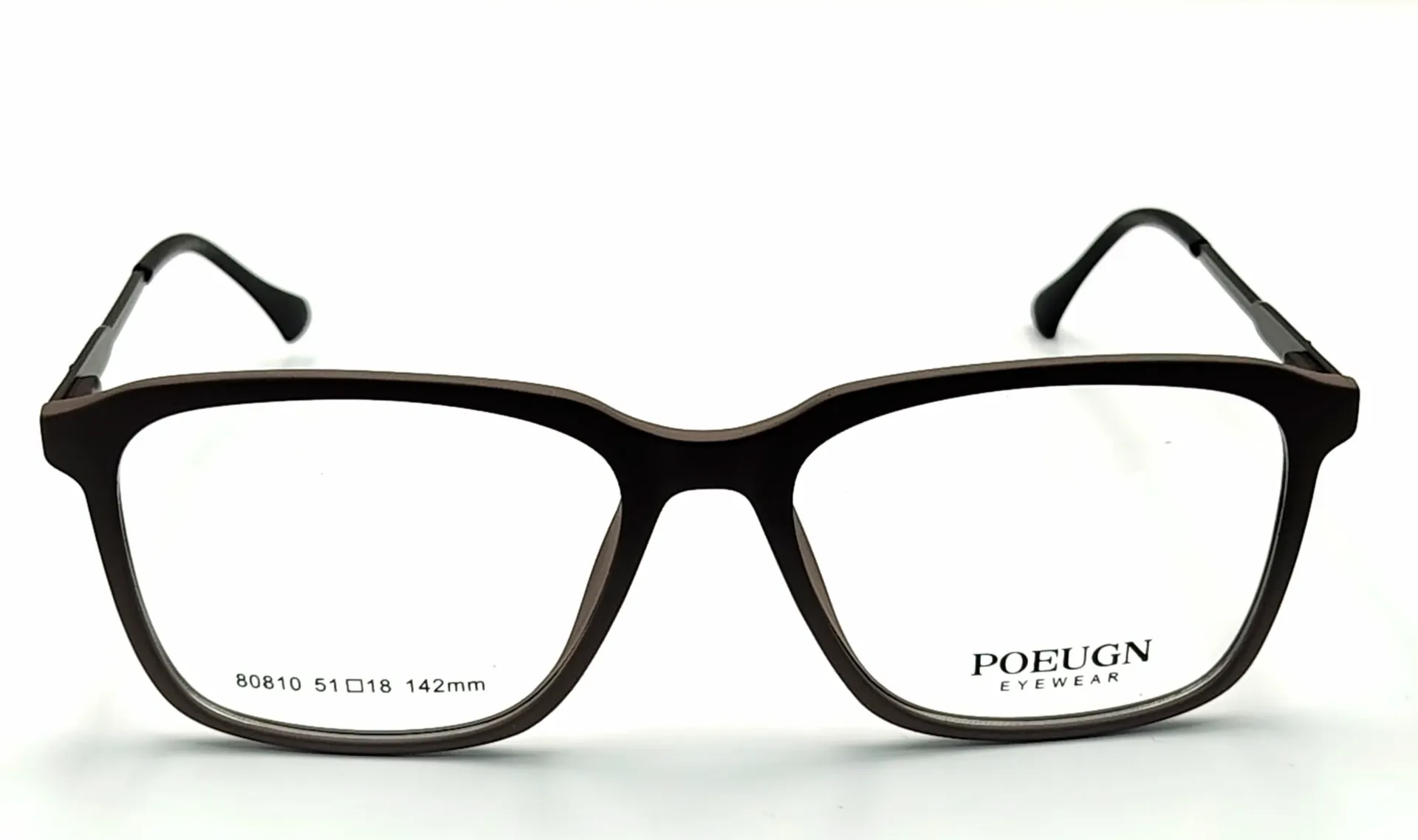 POEUGN-80810 / نظارة طبية-كامل-بلاستيك-للجنسين