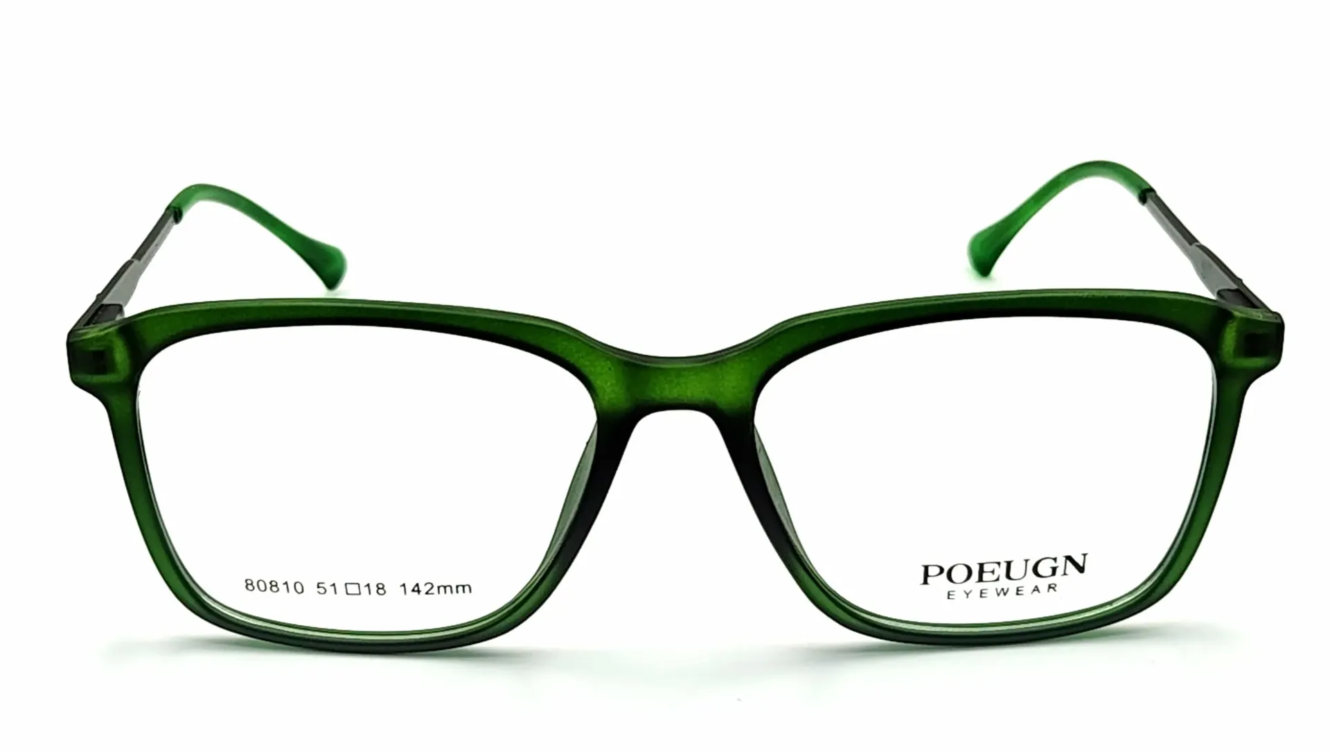 POEUGN-80810 / نظارة طبية-كامل-بلاستيك-للجنسين