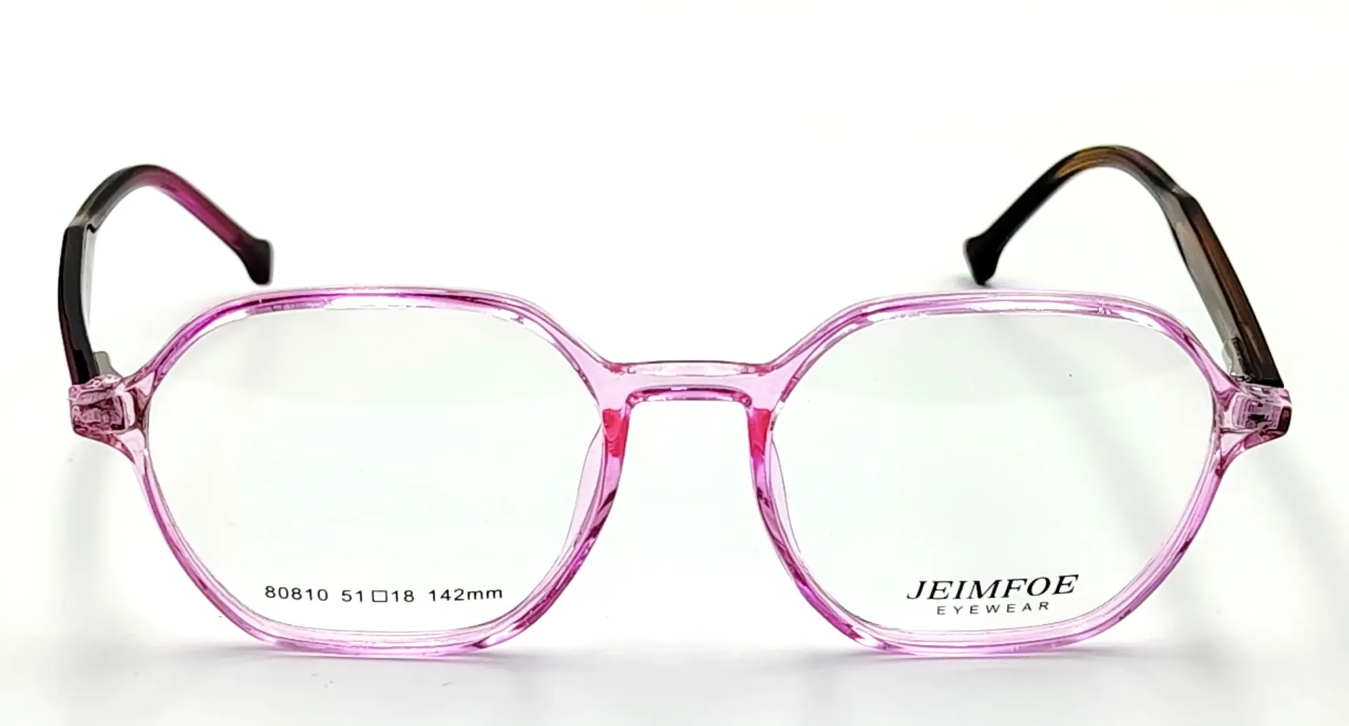 JEIMFOE-80810 / نظارة طبية-كامل-بلاستيك-للجنسين