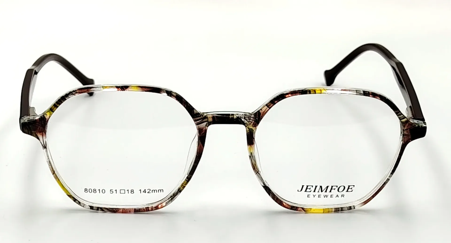 JEIMFOE-80810 / نظارة طبية-كامل-بلاستيك-للجنسين