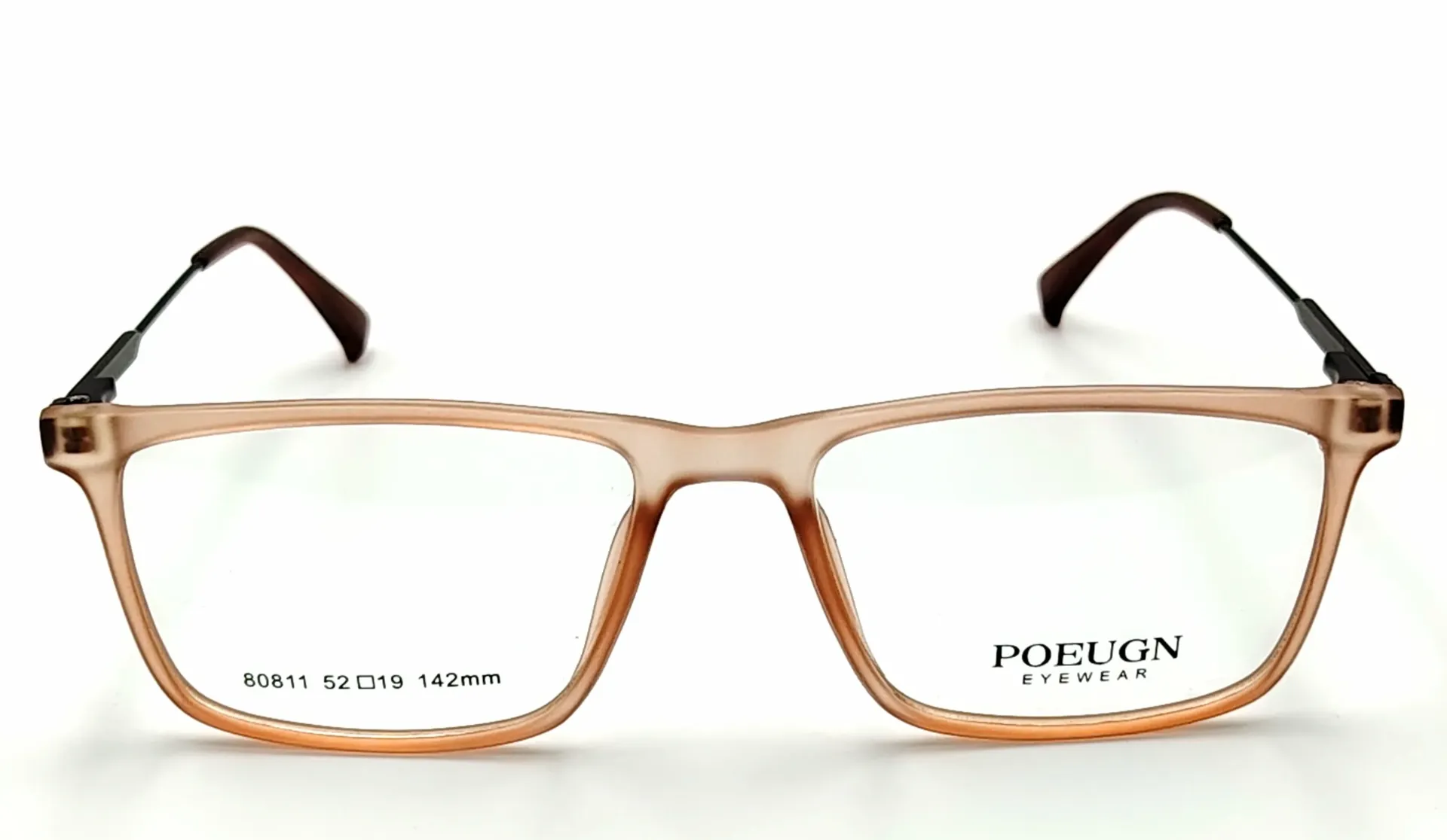 POEUGN-80811 / نظارات طبية-كامل-بلاستيكي-رجال