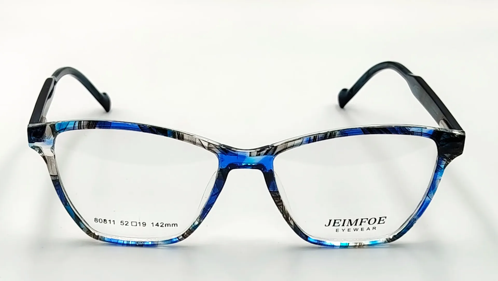 JEIMFOE-80811 / نظارات طبية-كامل-بلاستيكي-رجال