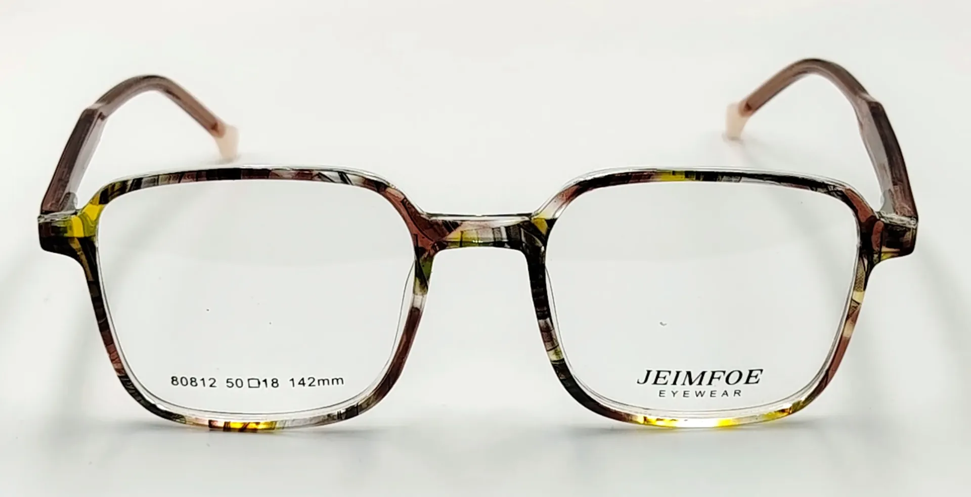JEIMFOE-80812 / نظارات طبية كاملة بلاستيك - نساء