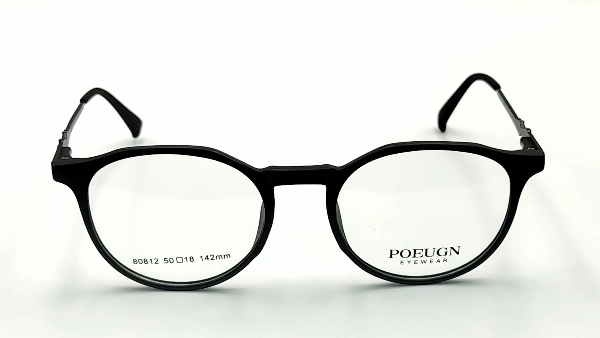 [POEUGN-80812-BLACK-O-F-P-W] POEUGN-80812 / Optical-FULL-Plastic-WOMEN (BLACK)