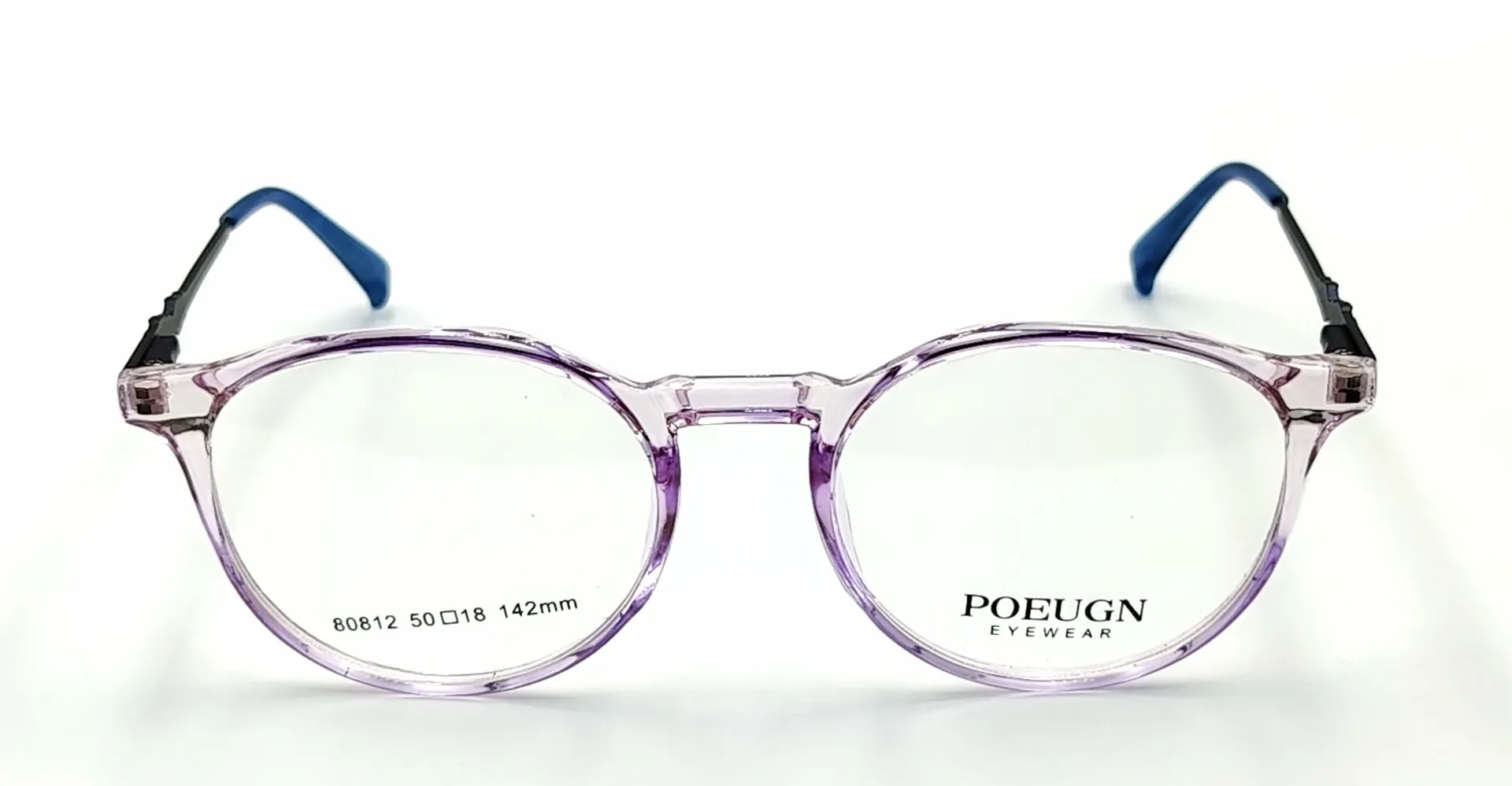 POEUGN-80812 / نظارات طبية كاملة بلاستيك - نساء