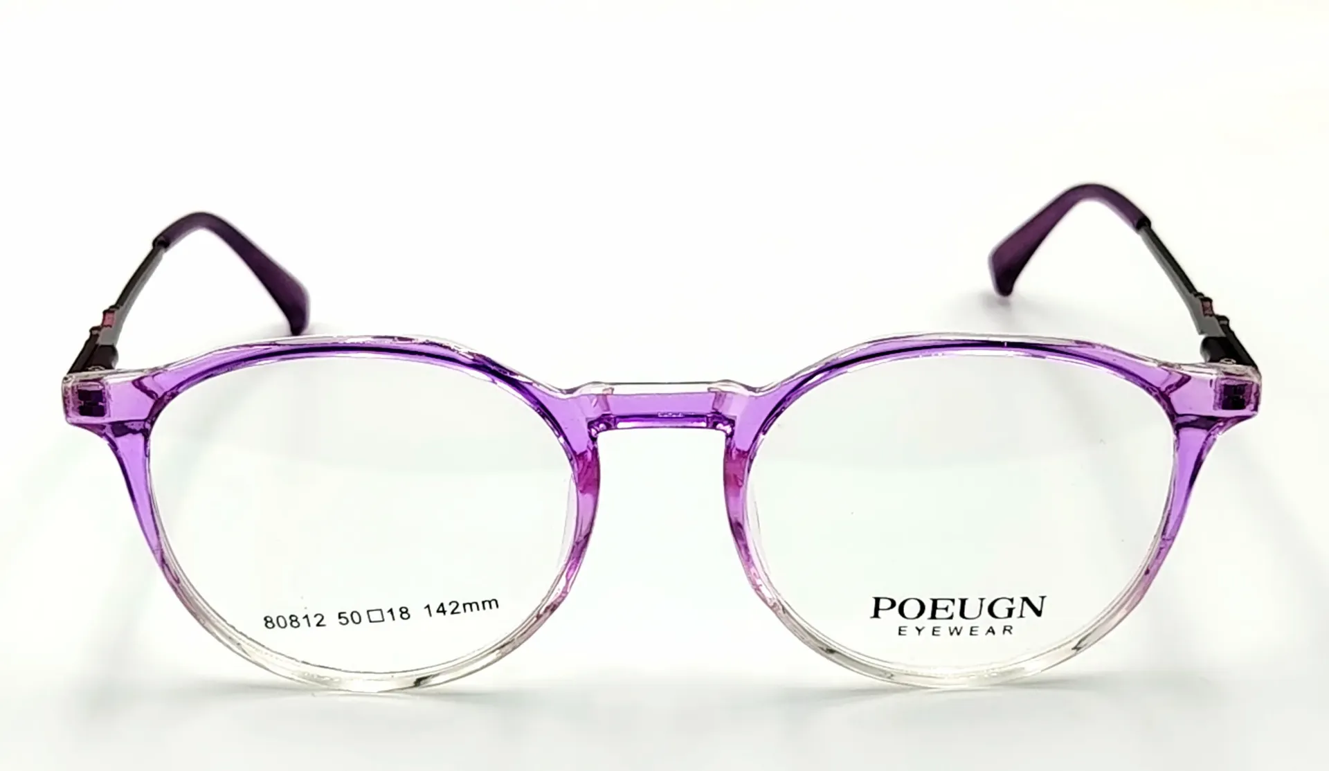 POEUGN-80812 / نظارات طبية كاملة بلاستيك - نساء