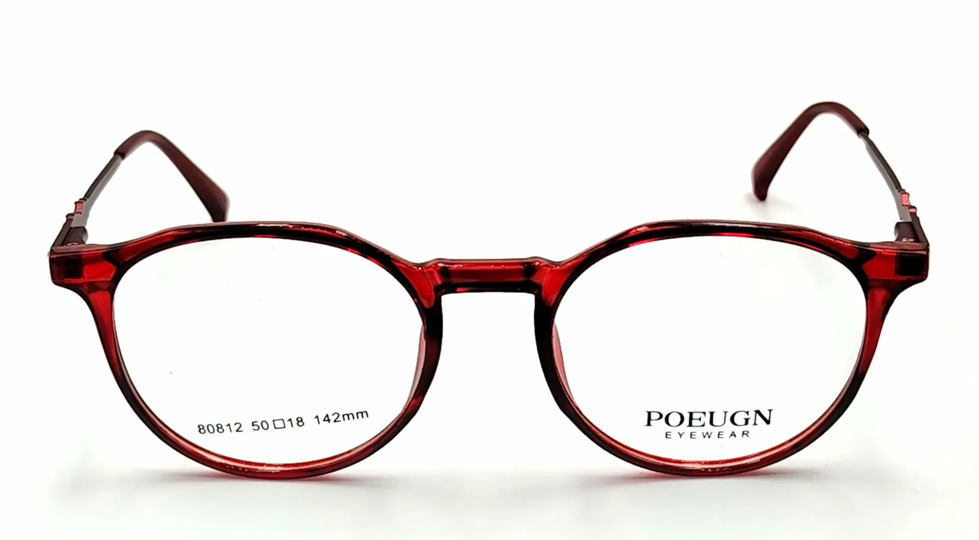 POEUGN-80812 / نظارات طبية كاملة بلاستيك - نساء