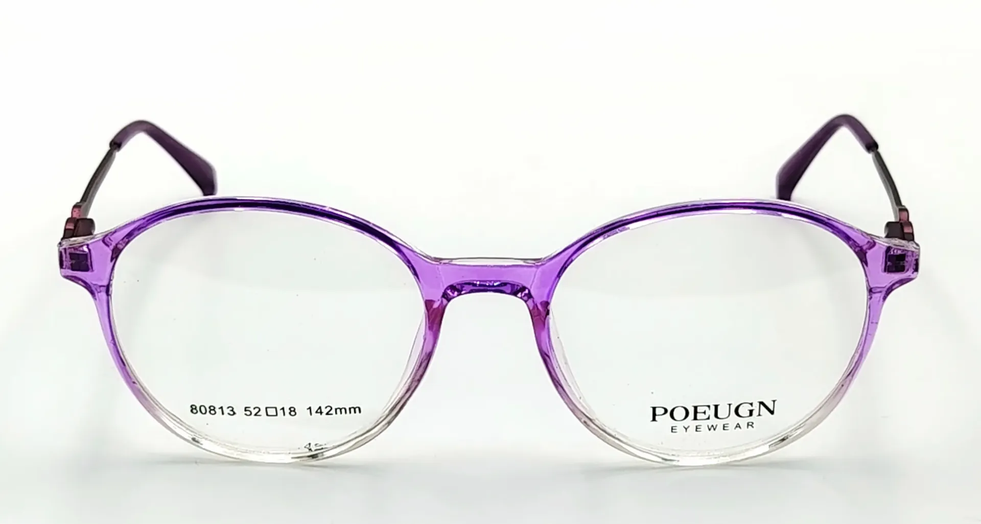 POEUGN-80813 / نظارات طبية كاملة بلاستيك - نساء