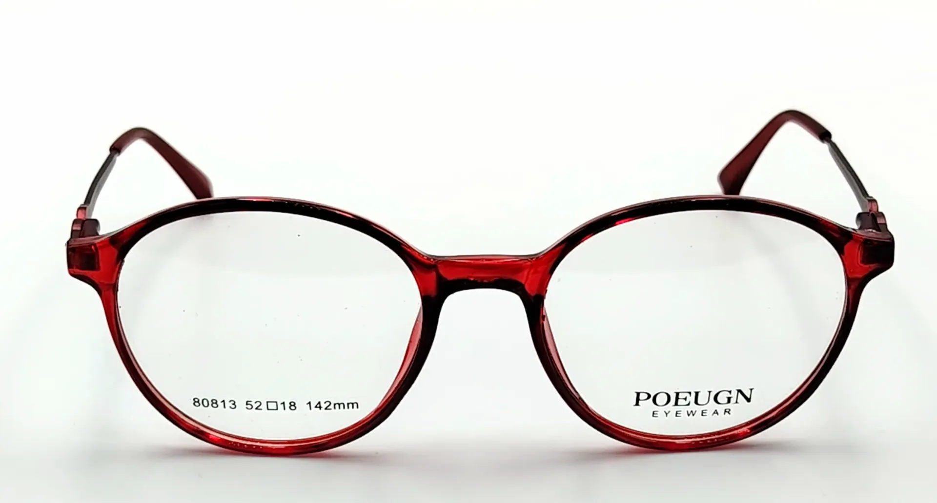 POEUGN-80813 / نظارات طبية كاملة بلاستيك - نساء