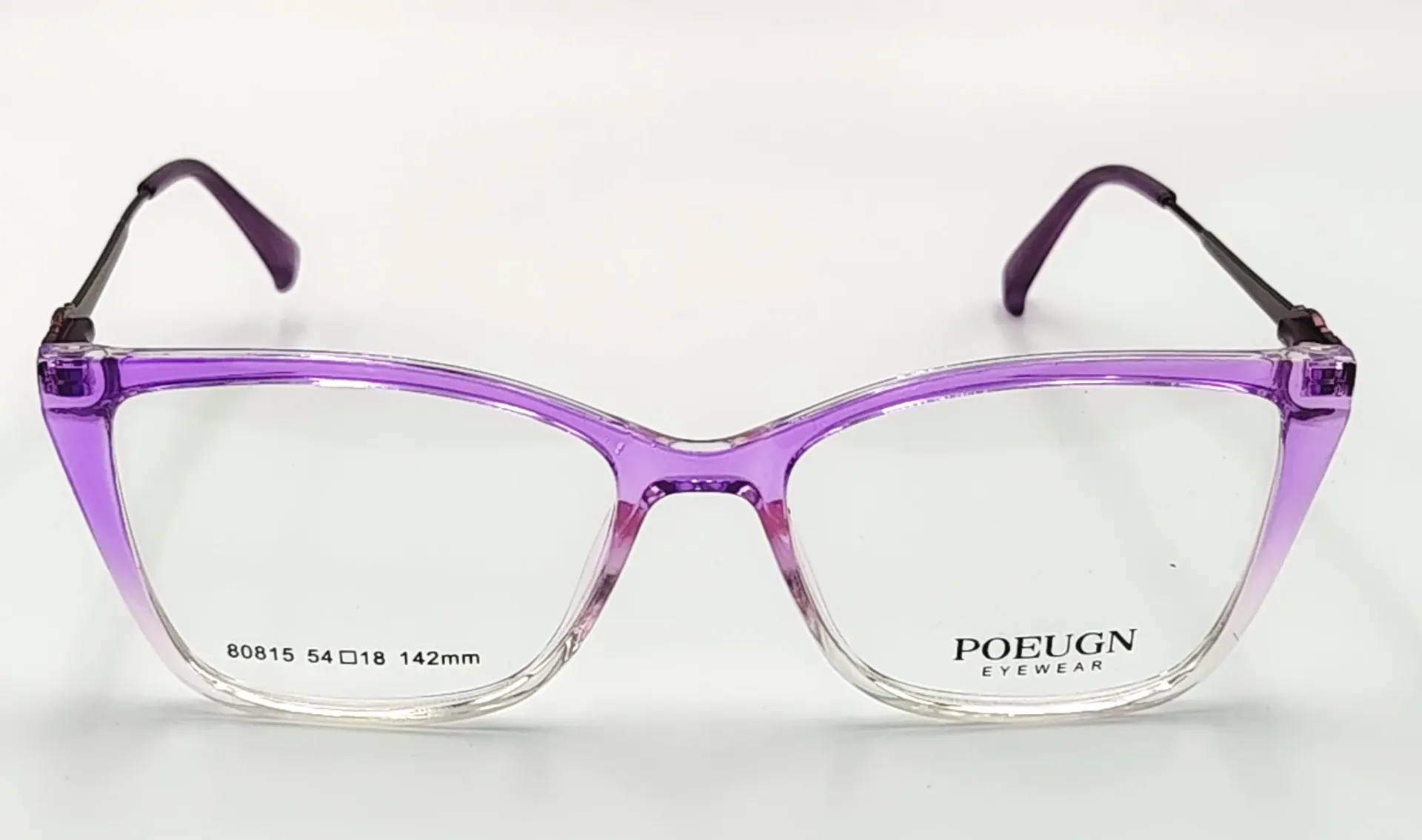 POEUGN-80815 / نظارات طبية-كامل-بلاستيكي-رجال