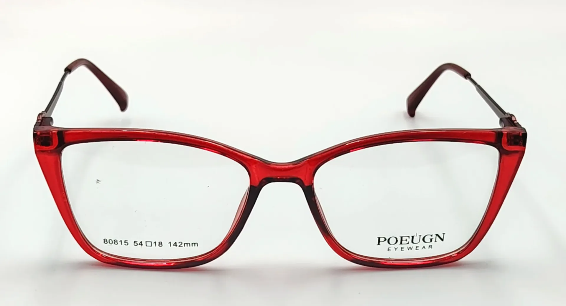 POEUGN-80815 / نظارات طبية-كامل-بلاستيكي-رجال