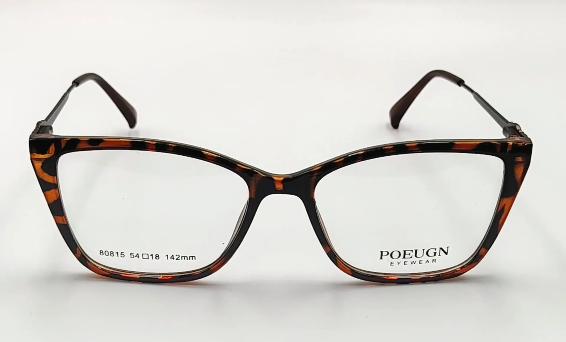 POEUGN-80815 / نظارات طبية-كامل-بلاستيكي-رجال