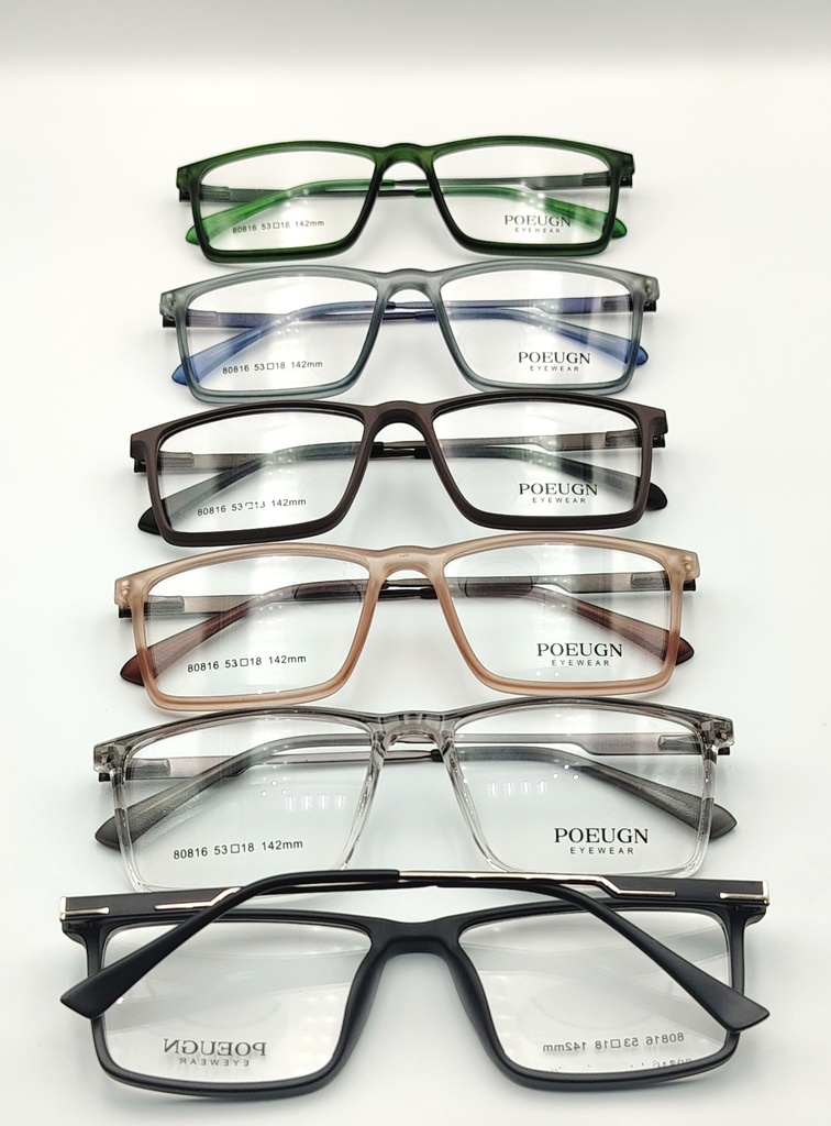 POEUGN-80816 / Optical-FULL-Plastic-MEN