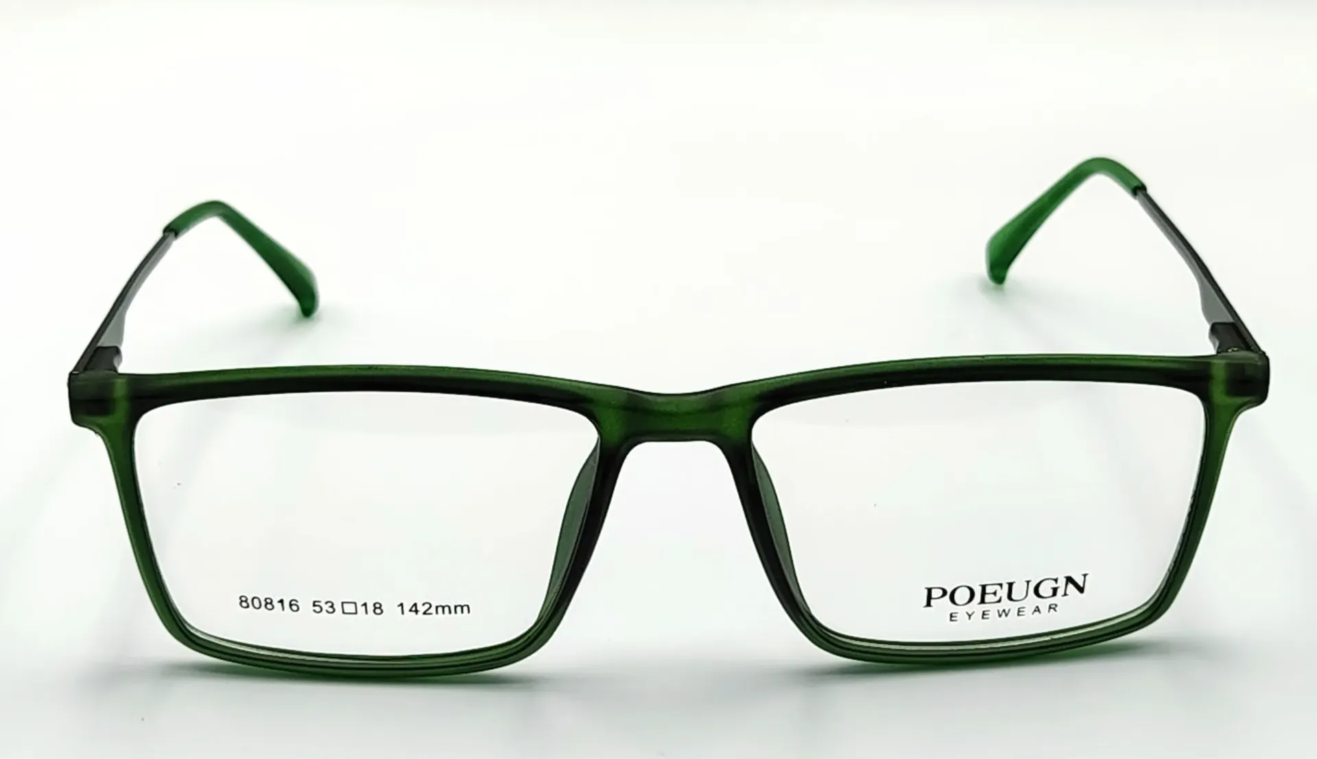 POEUGN-80816 / نظارات طبية-كامل-بلاستيكي-رجال