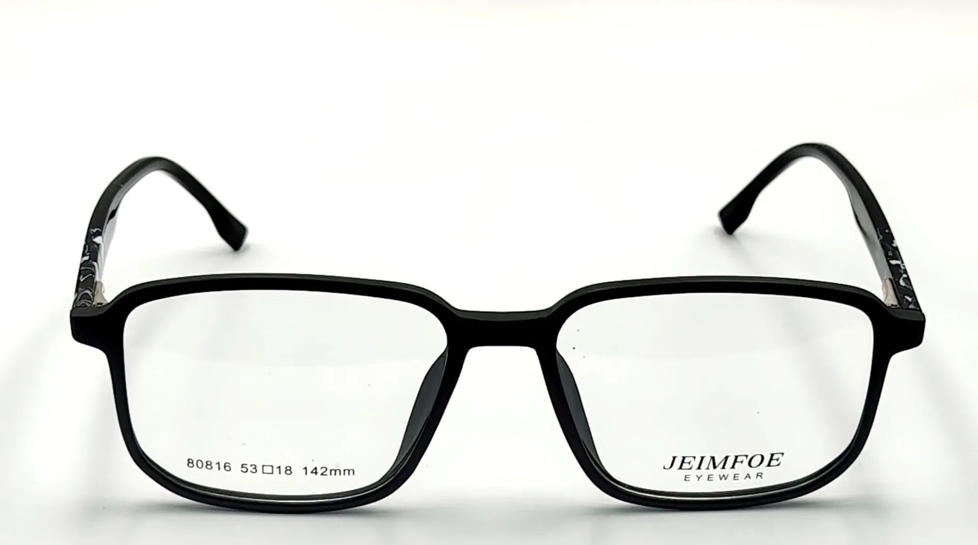 [JEIMFOE-80816-BLACK-O-F-P-M] JEIMFOE-80816 / Optical-FULL-Plastic-MEN (BLACK)