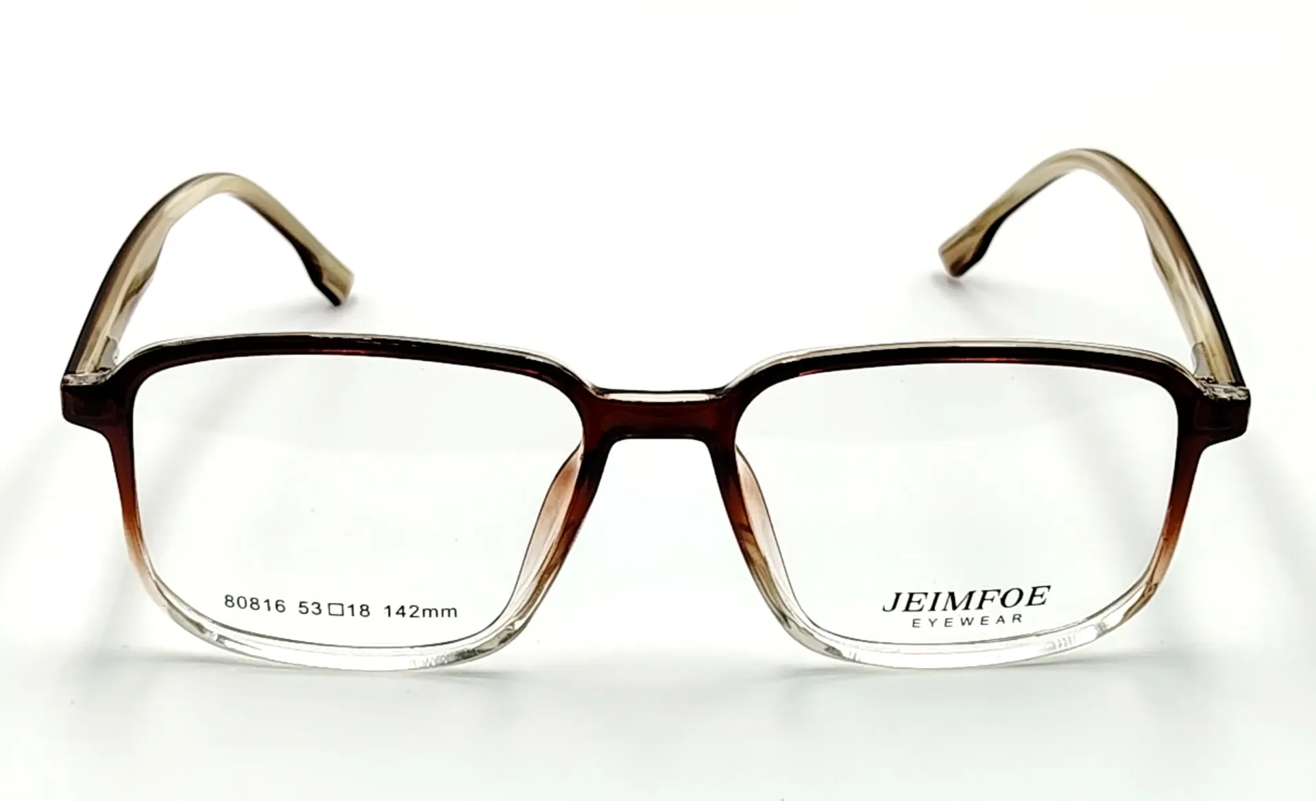 JEIMFOE-80816 / نظارات طبية-كامل-بلاستيكي-رجال