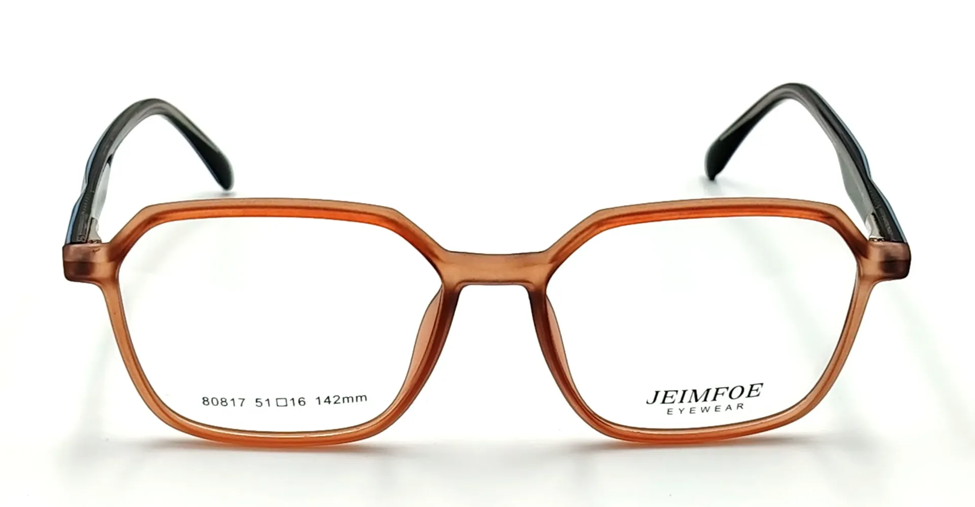 JEIMFOE-80817 / نظارة طبية-كامل-بلاستيك-للجنسين