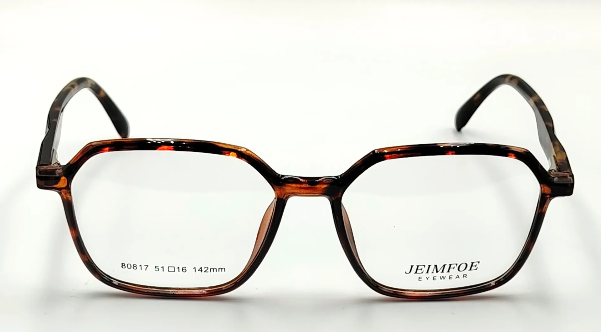 JEIMFOE-80817 / نظارة طبية-كامل-بلاستيك-للجنسين