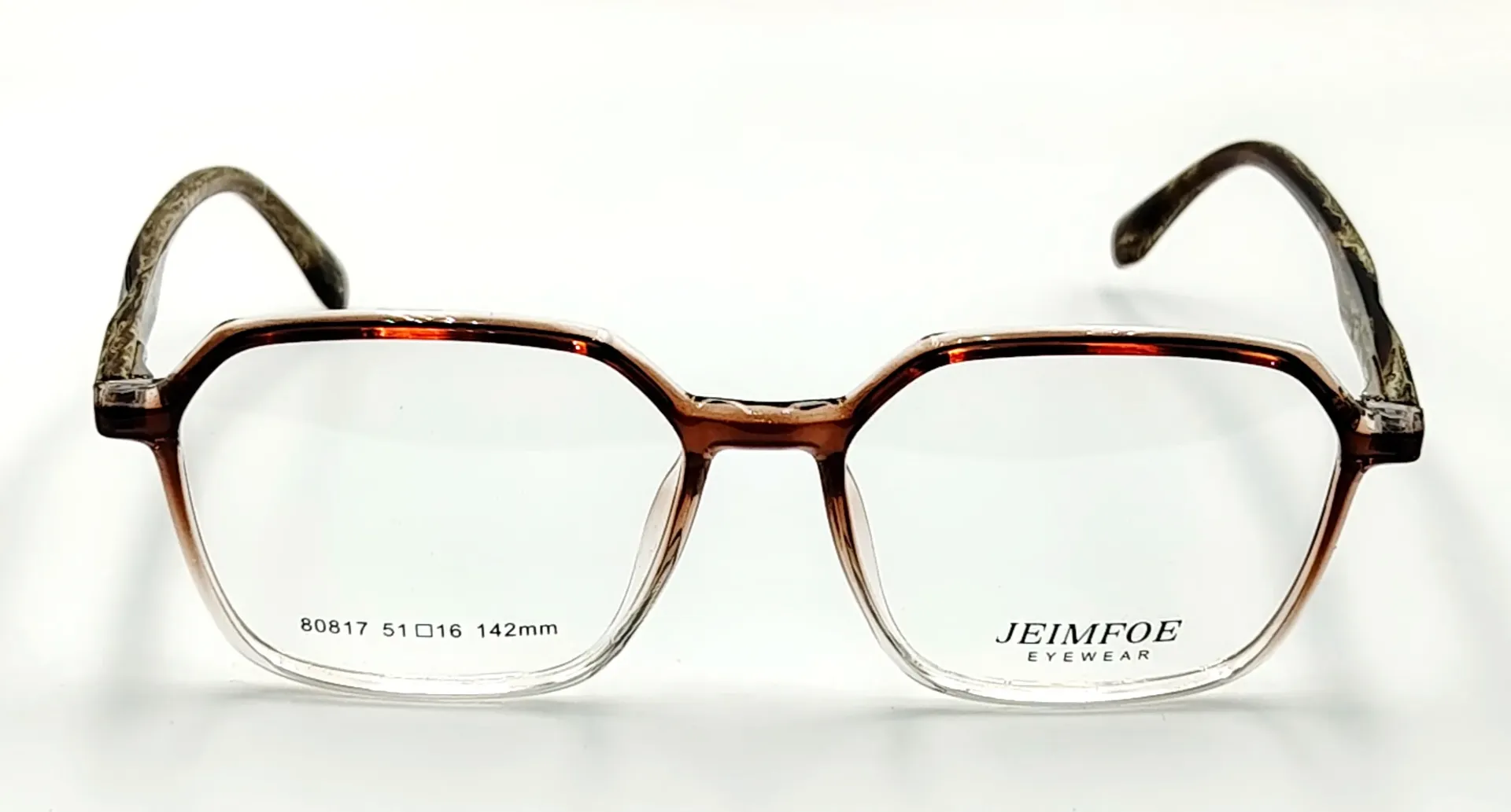 JEIMFOE-80817 / نظارة طبية-كامل-بلاستيك-للجنسين