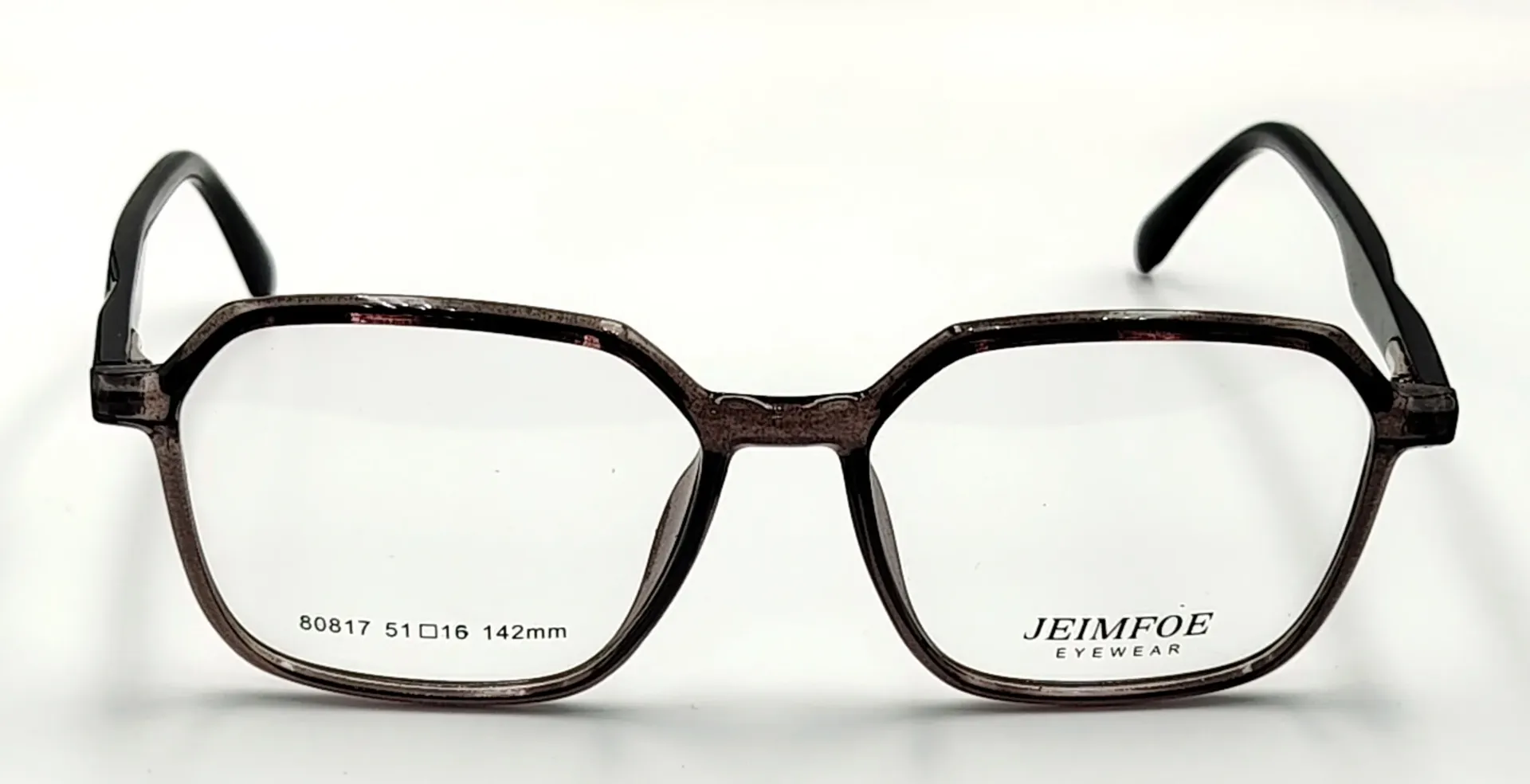 JEIMFOE-80817 / نظارة طبية-كامل-بلاستيك-للجنسين