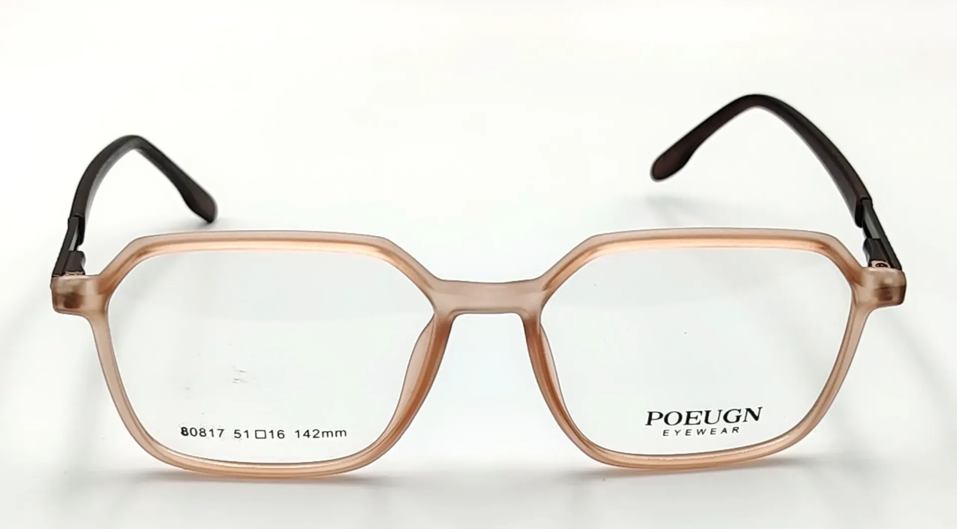 POEUGN-80817 / نظارة طبية-كامل-بلاستيك-للجنسين