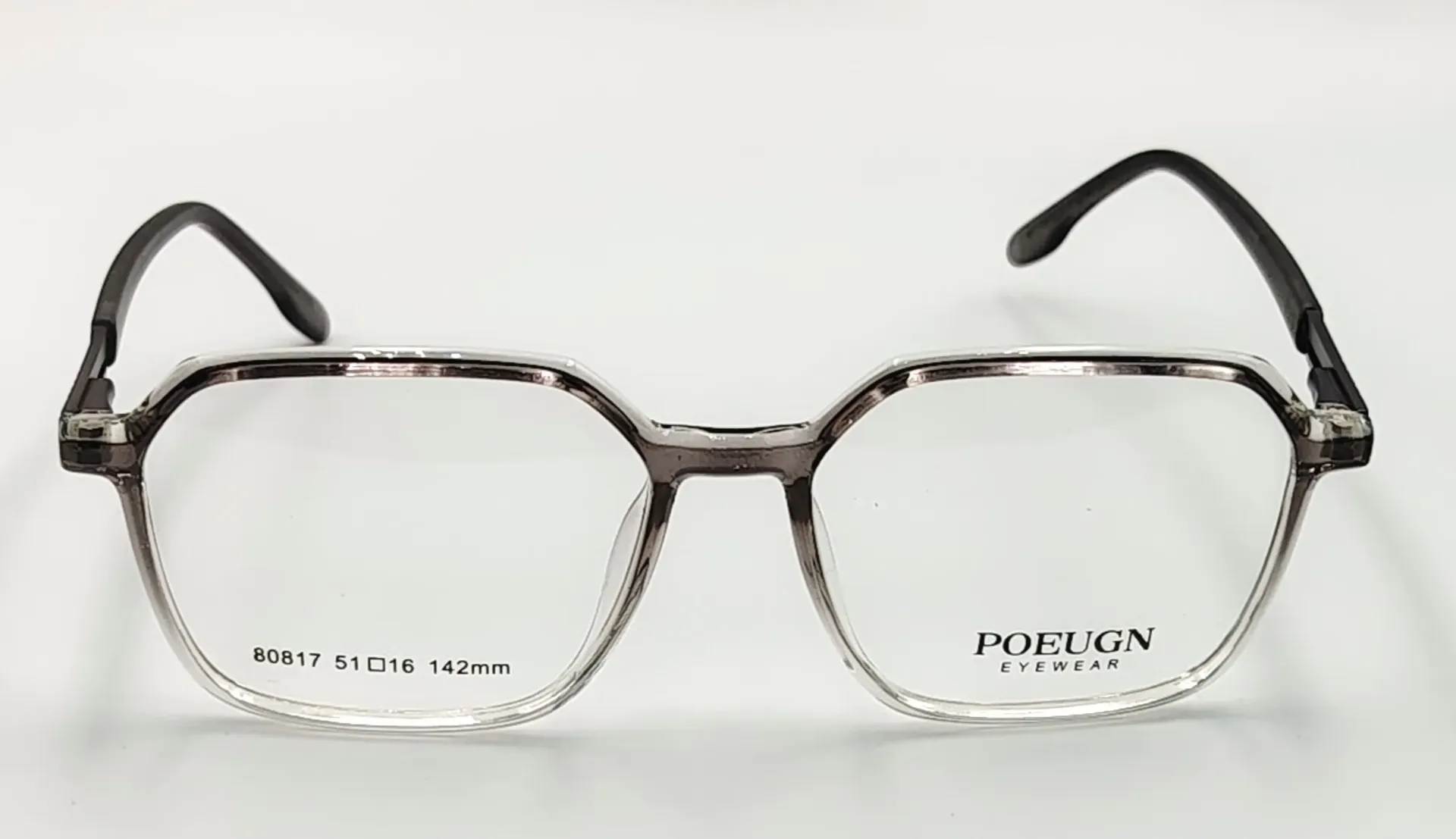 POEUGN-80817 / نظارة طبية-كامل-بلاستيك-للجنسين