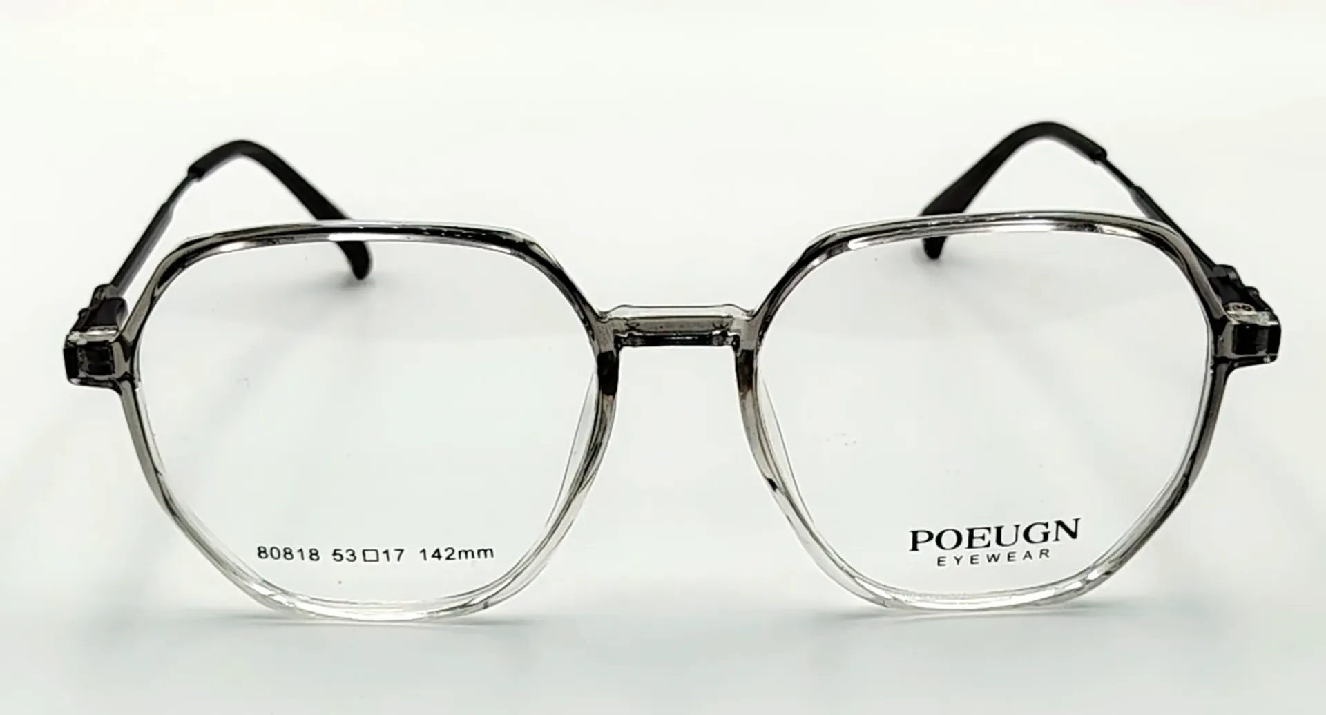 POEUGN-80818 / نظارات طبية-كامل-بلاستيكي-رجال