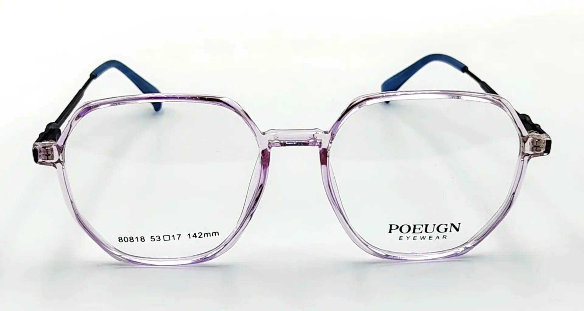 POEUGN-80818 / نظارات طبية-كامل-بلاستيكي-رجال