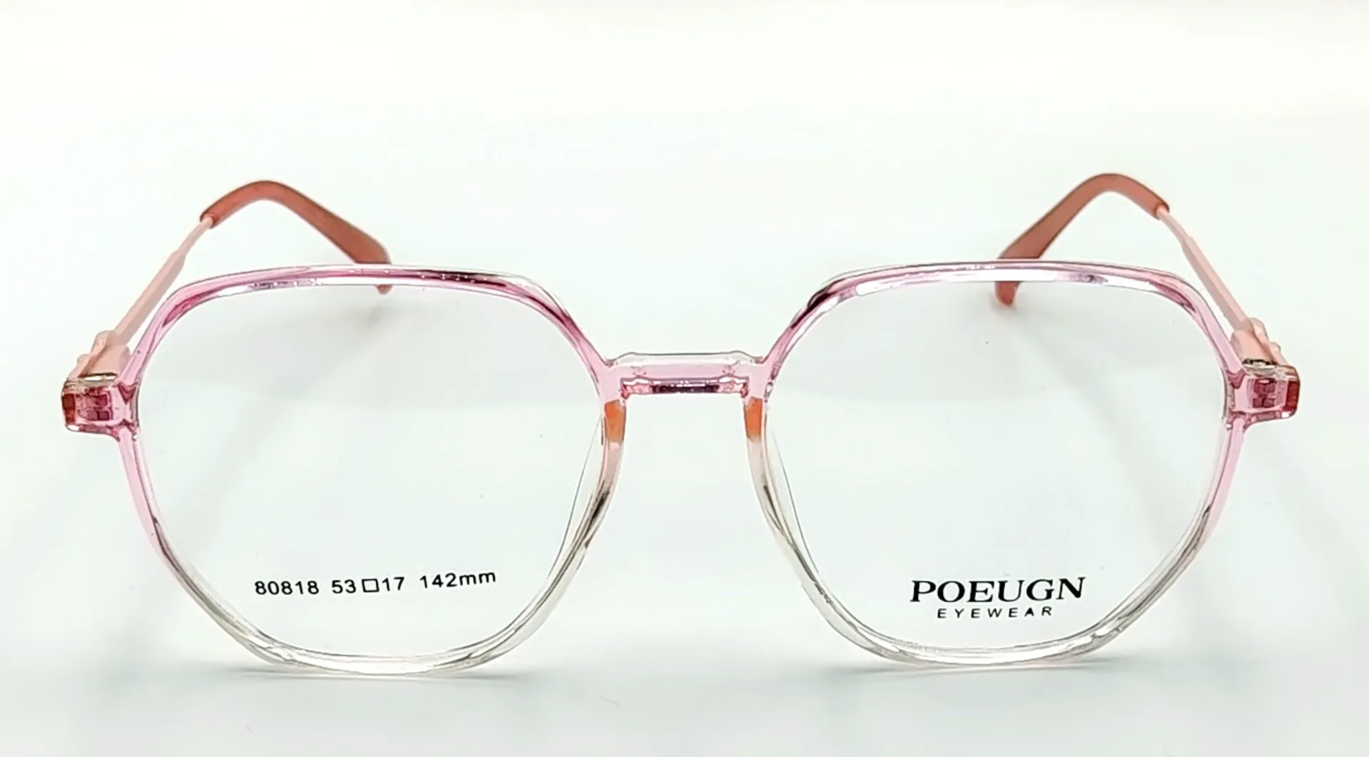 POEUGN-80818 / نظارات طبية-كامل-بلاستيكي-رجال