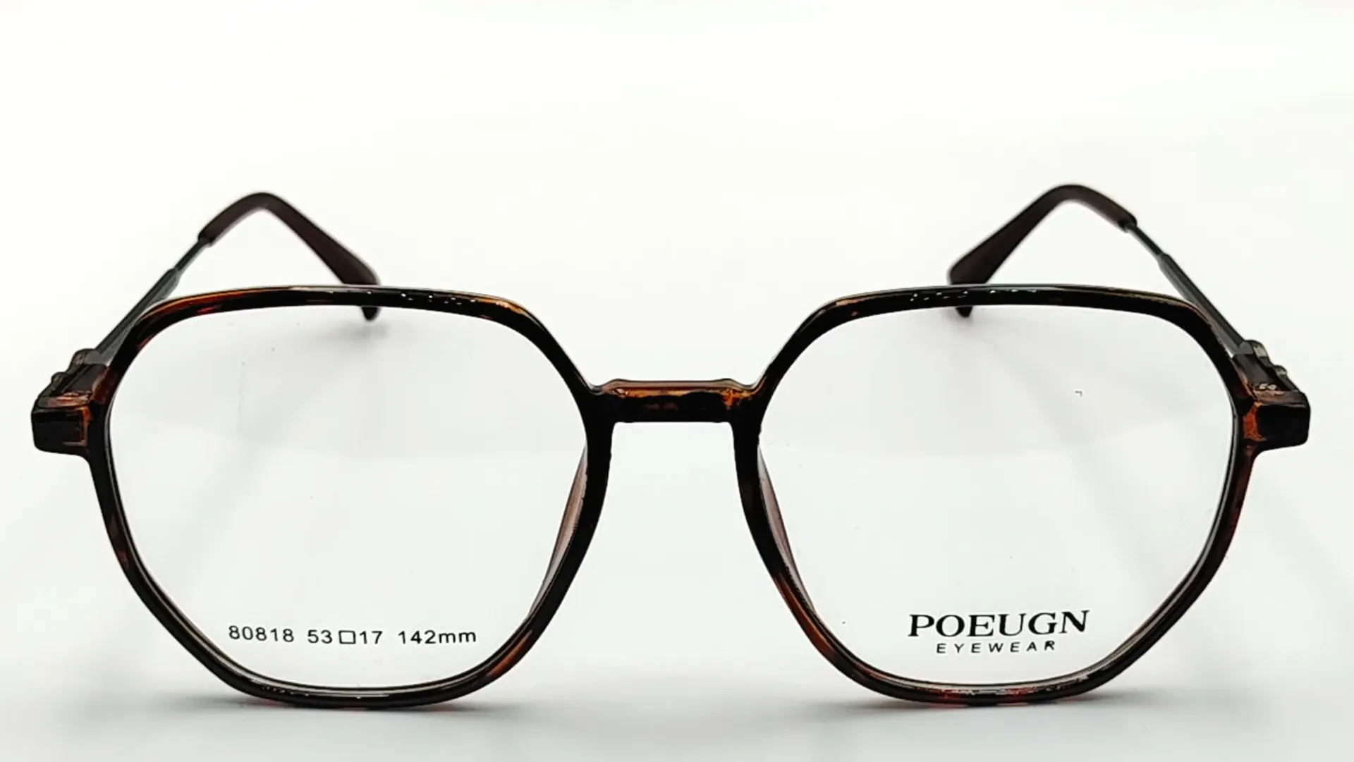 POEUGN-80818 / نظارات طبية-كامل-بلاستيكي-رجال