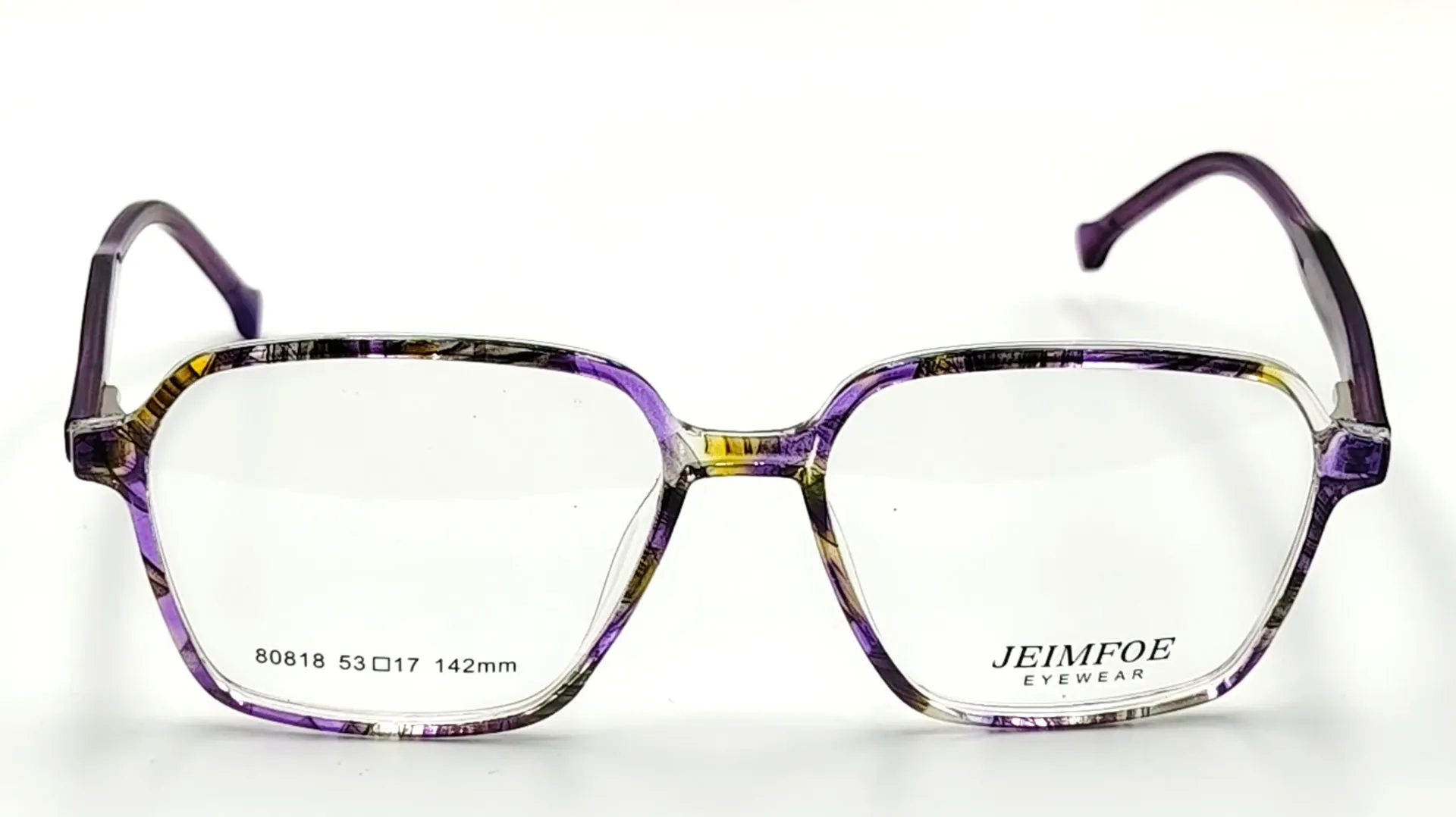 JEIMFOE-80818 / نظارات طبية-كامل-بلاستيكي-رجال
