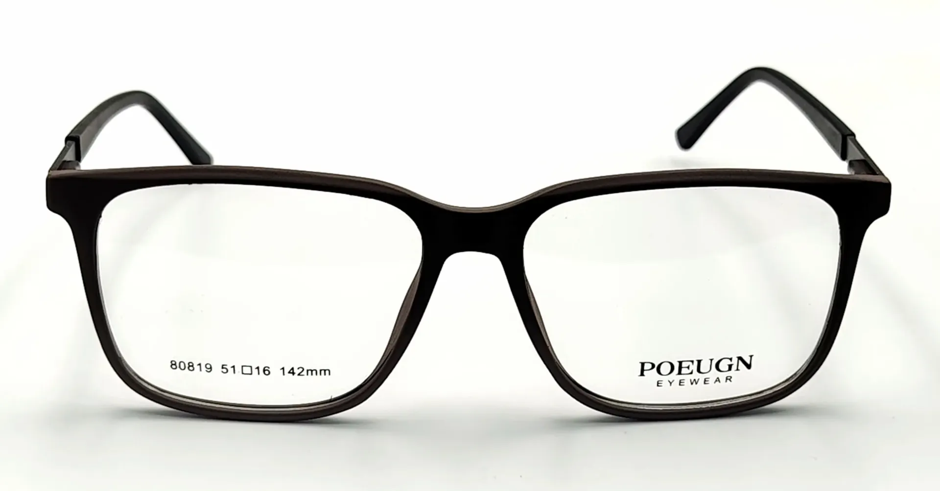 POEUGN-80819 / نظارة طبية-كامل-بلاستيك-للجنسين