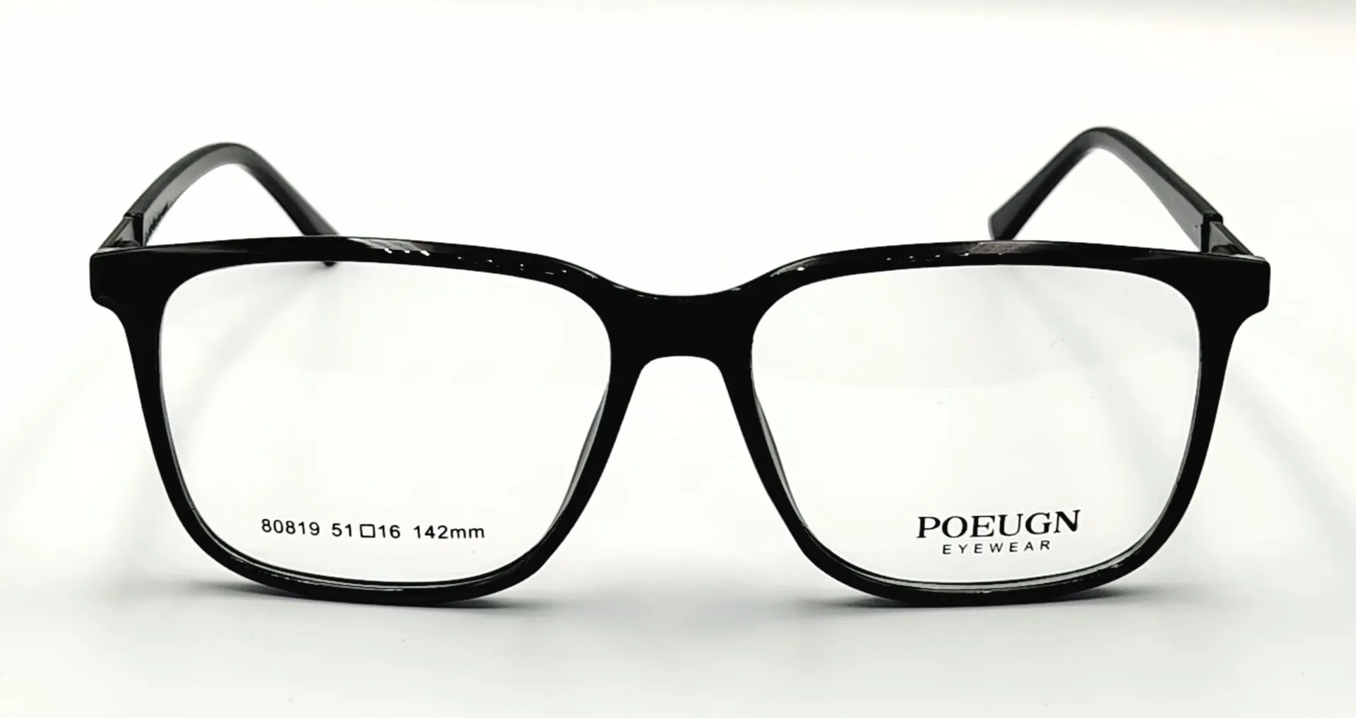 POEUGN-80819 / نظارة طبية-كامل-بلاستيك-للجنسين