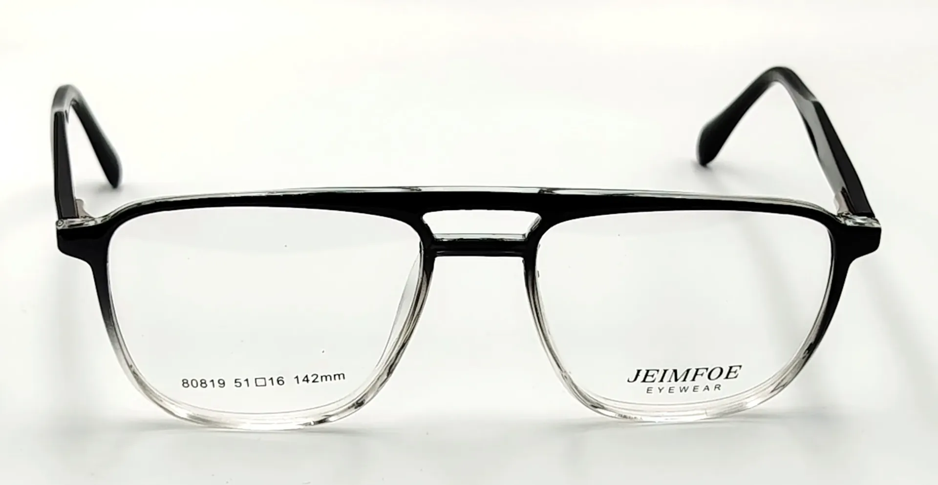 JEIMFOE-80819 / نظارة طبية-كامل-بلاستيك-للجنسين