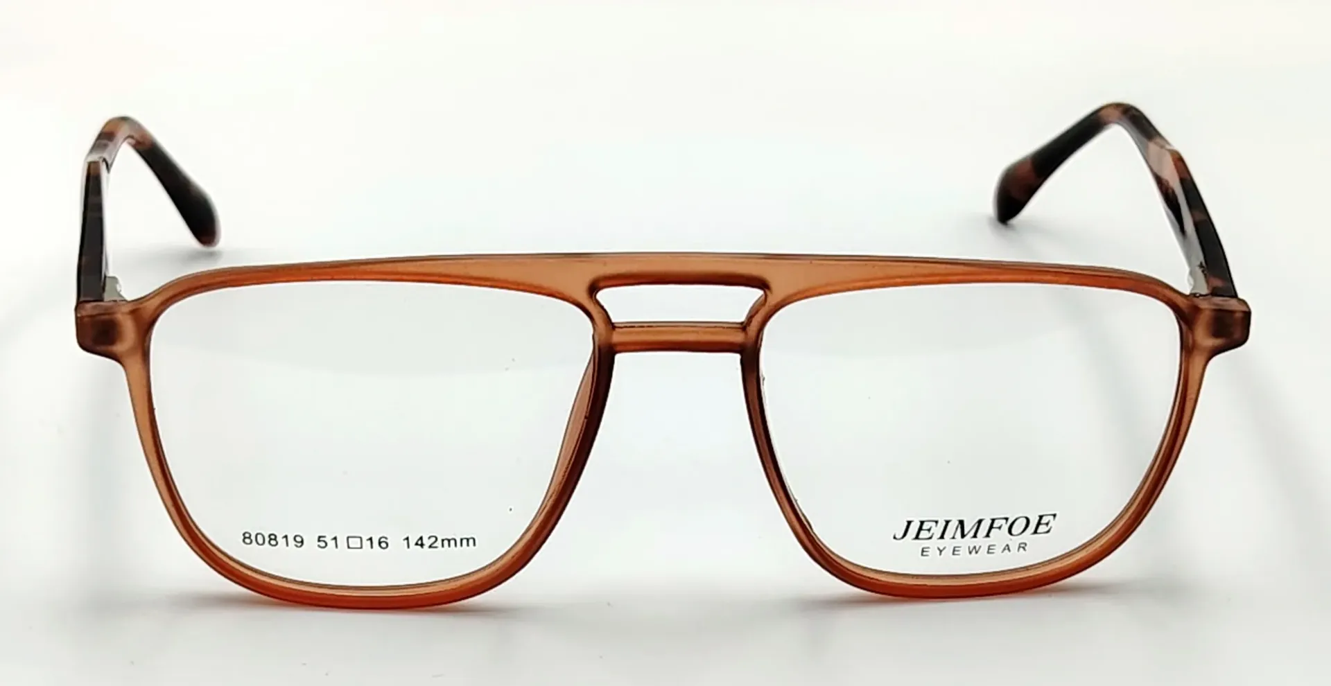 JEIMFOE-80819 / نظارة طبية-كامل-بلاستيك-للجنسين