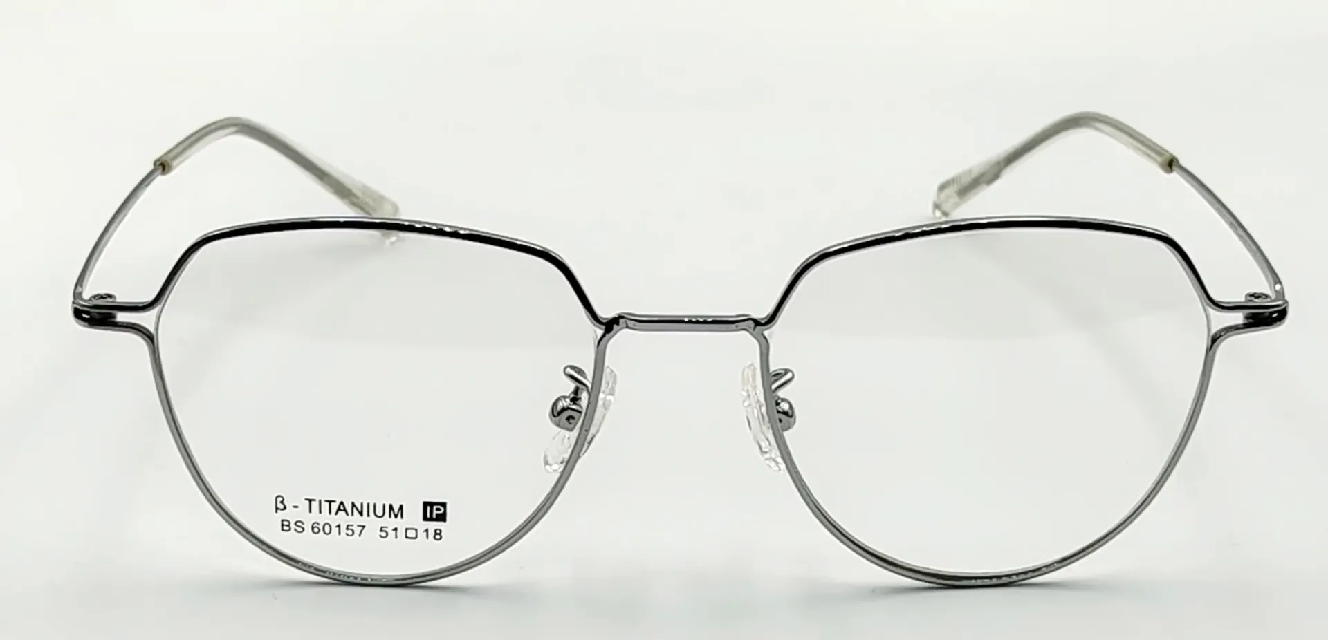 IQ-BS60157 / نظارات طبية كاملة معدن - نساء