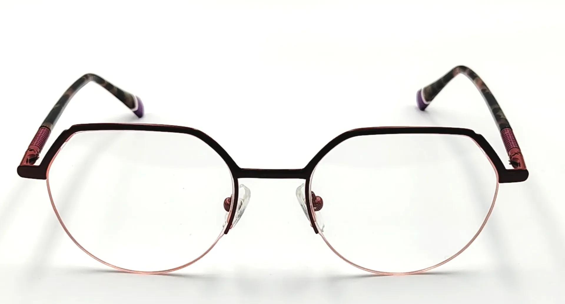 [IQ-E00002-C2-O-H-M-W] IQ-E00002 / Optical-HALF-Metal-WOMEN (C2)