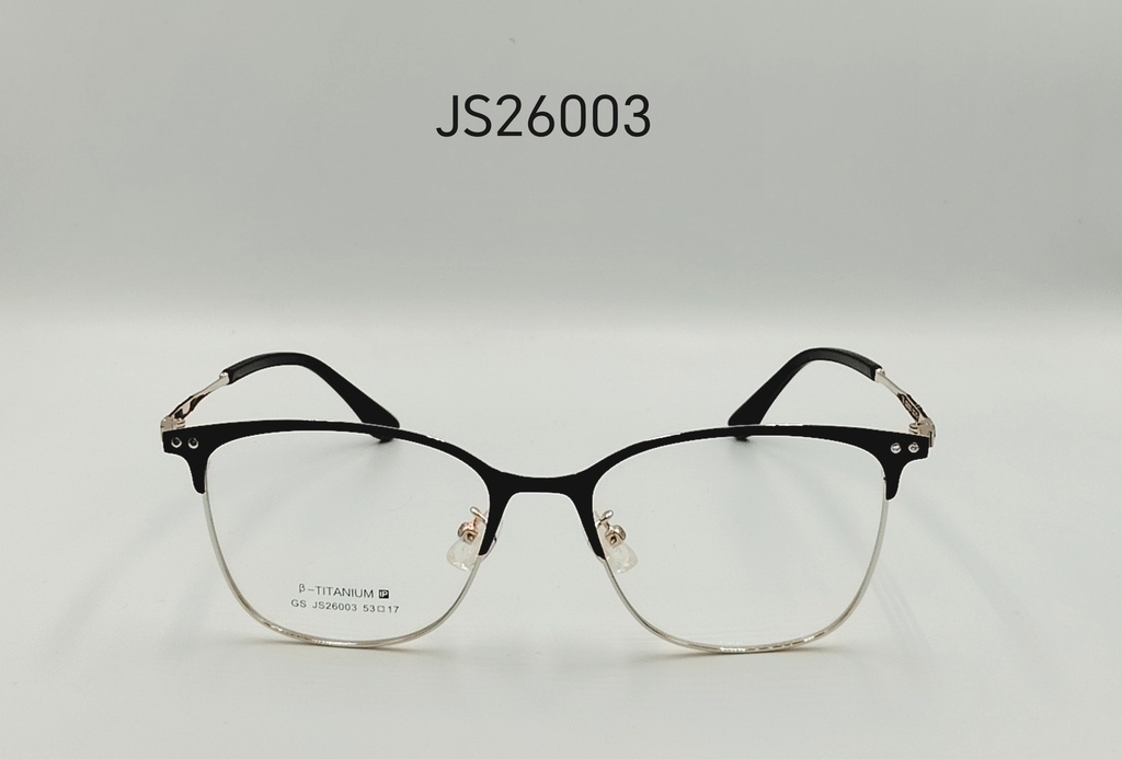 [IQ-JS26003-C1-O-F-M-W] IQ-JS26003 / Optical-FULL-Metal-WOMEN (C1)