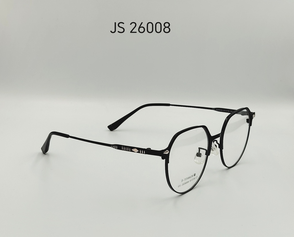 [IQ-JS26008-C1-O-F-M-W] IQ-JS26008 / Optical-FULL-Metal-WOMEN (C1)