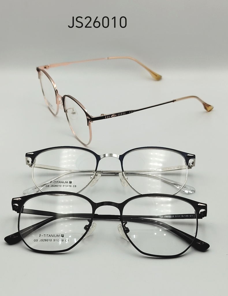 [IQ-JS26010-C1-O-F-M-W] IQ-JS26010 / Optical-FULL-Metal-WOMEN (C1)