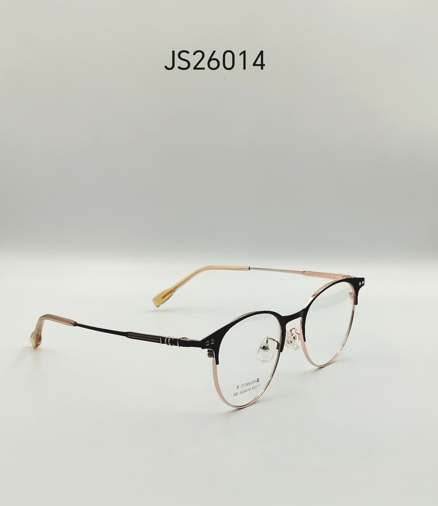 [IQ-JS26014-C1-O-F-M-W] IQ-JS26014 / Optical-FULL-Metal-WOMEN (C1)