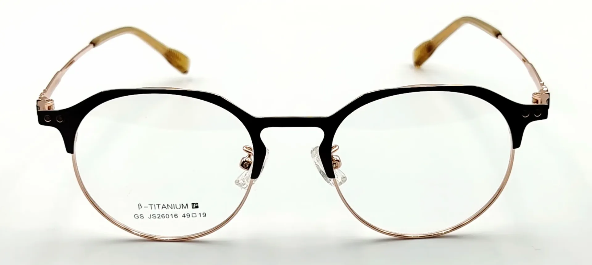 IQ-JS26016 / نظارة طبية-كامل-معدن-للجنسين