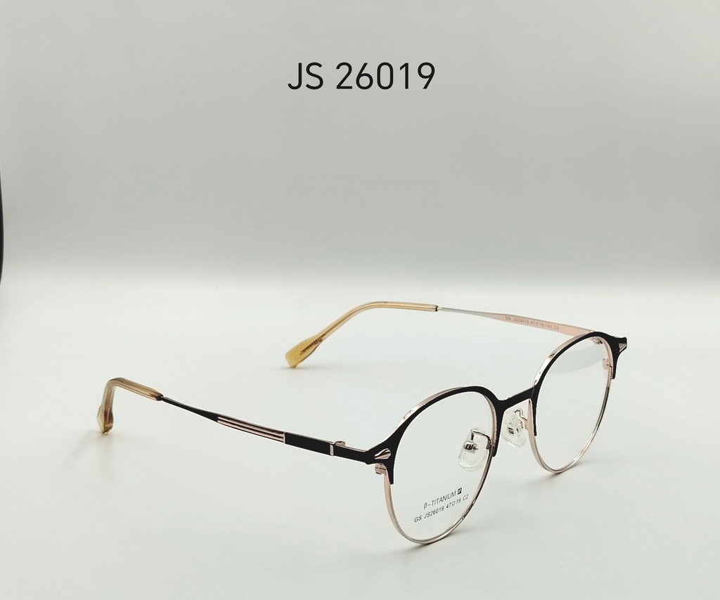 [IQ-JS26019-C2-O-F-M-W] IQ-JS26019 / Optical-FULL-Metal-WOMEN (C2)