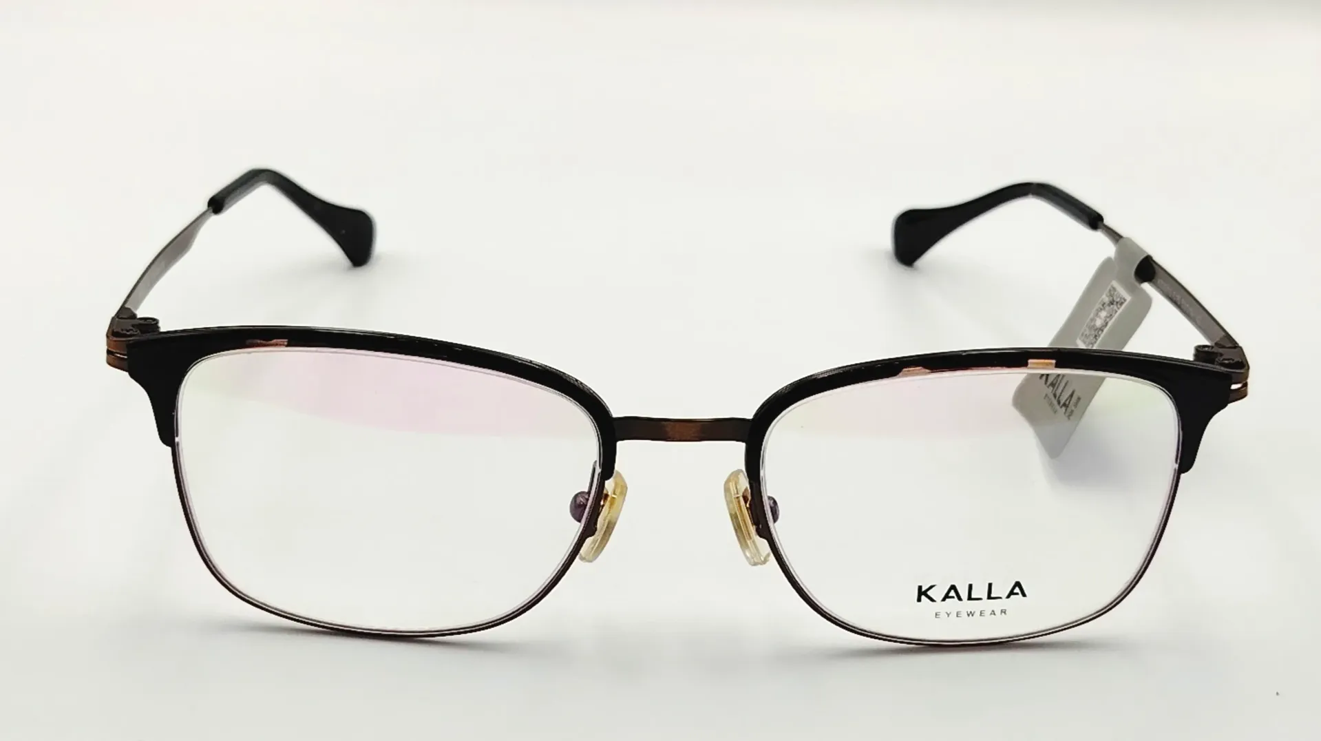 KALLA-KC8213 / نظارات طبية-كامل-معدني-رجال
