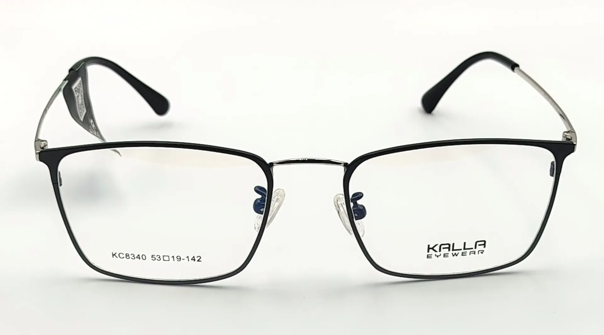 [KALLA-KC8340-C03-O-F-M-M] KALLA-KC8340 / نظارات طبية-كامل-معدني-رجال (C03)