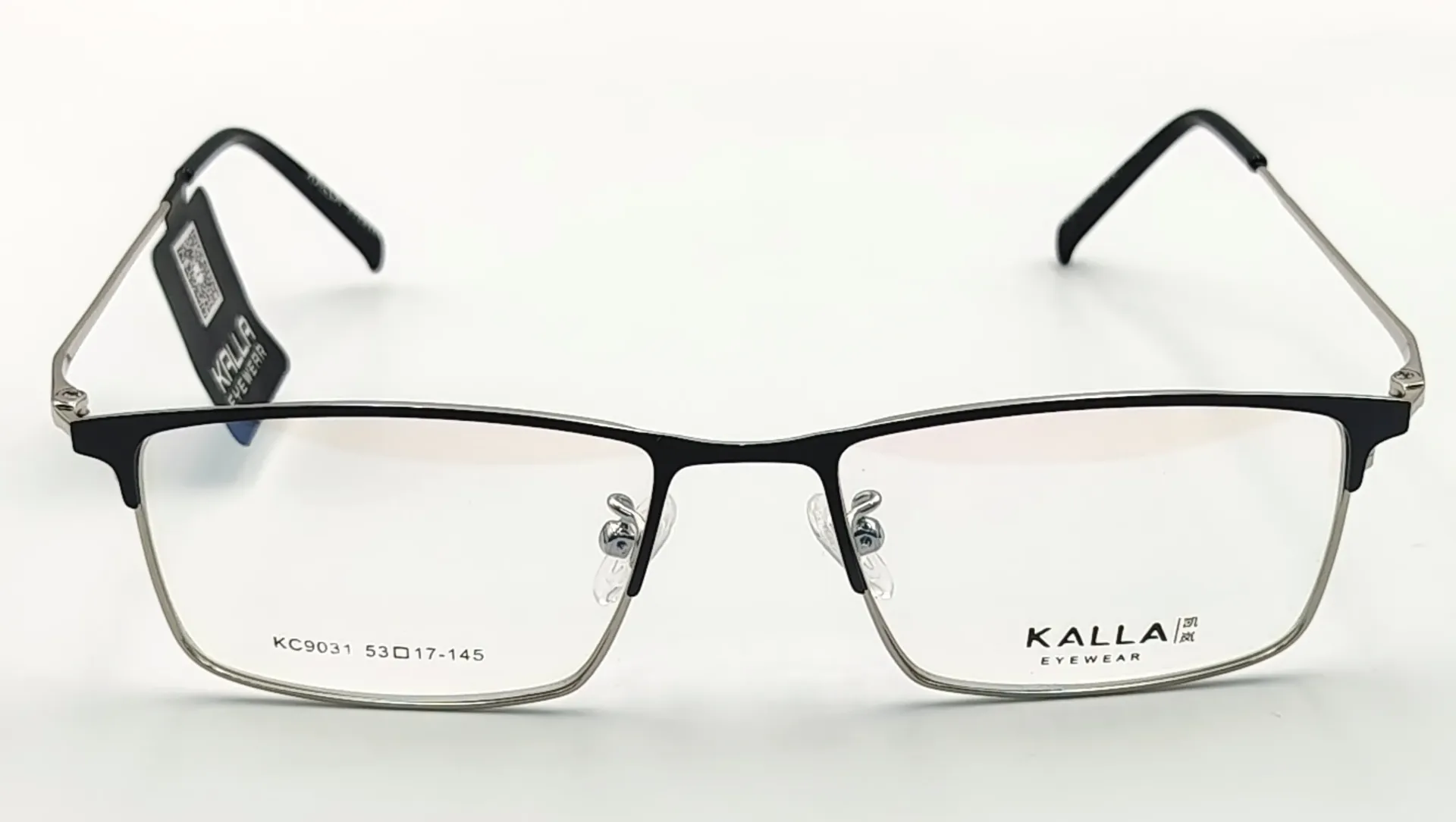 KALLA-KC9031 / نظارات طبية-كامل-معدني-رجال