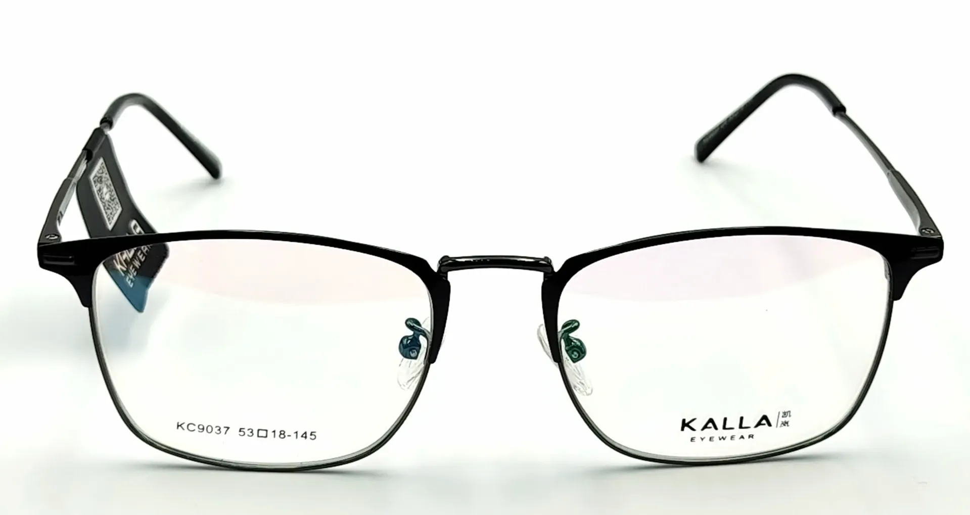 KALLA-KC9037 / نظارة طبية-كامل-معدن-للجنسين