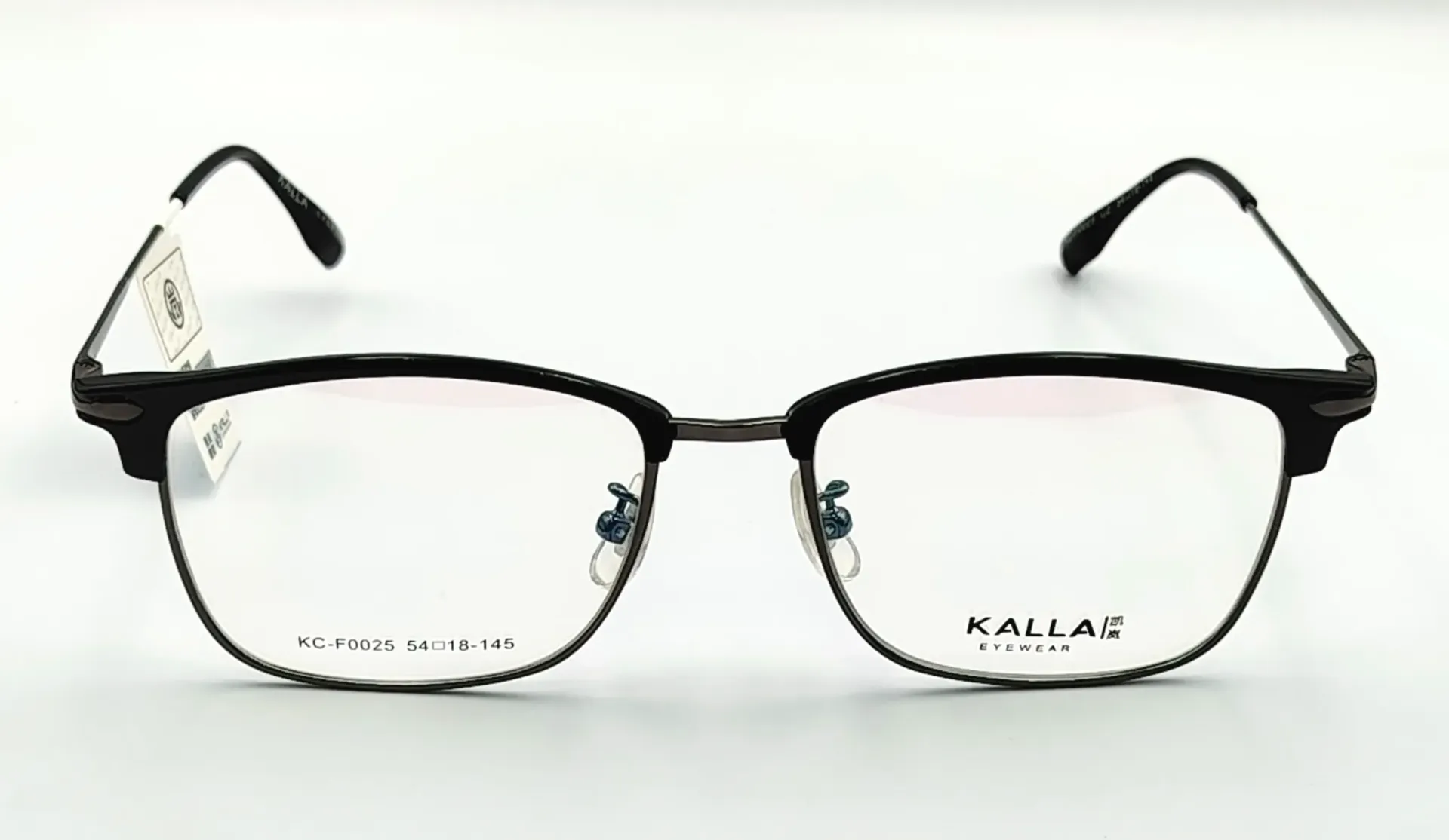 KALLA-KCF0025 / نظارات طبية-كامل-معدني-رجال